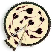Chocolate-Cherry Cheesecake Tart