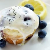 Blueberry Lemon Poppyseed Muffins