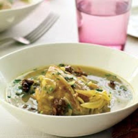 Chicken Chorba with Walnuts