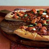 Malaysian Chicken Pizza