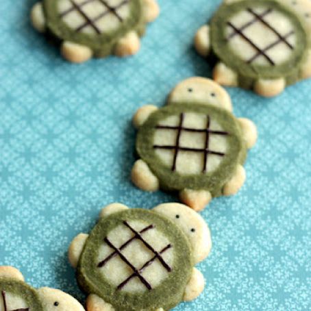Turtle Icebox Cookies