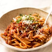 'Bacon Tomato Pasta