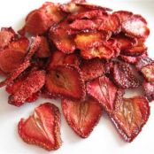 Dehydrated Strawberries in an Oven