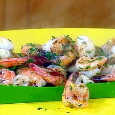4 Minute Spicy Garlic Shrimp