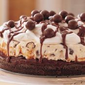 Chocolate Malt Ice Cream Cake