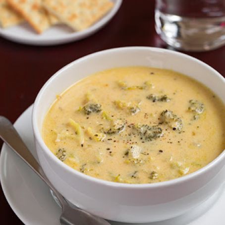 “Classy” Broccoli Cheese Soup