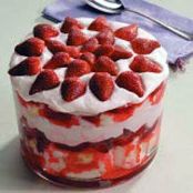 Strawberry Angel Food Dessert