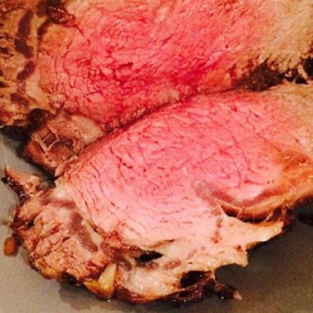 Brian's Garlicky Prime Rib