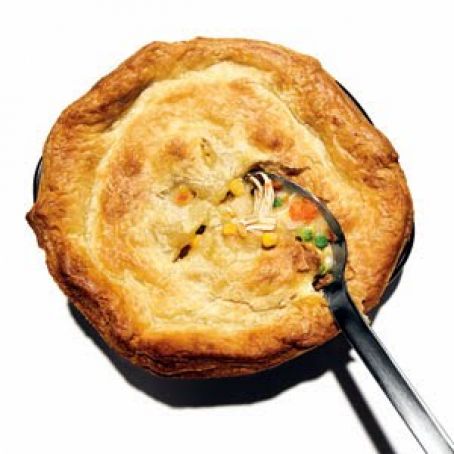 Creamy Chicken and Corn Pot Pie