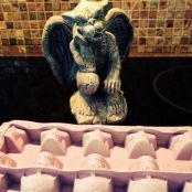 Pumpkin Cheesecake Skull Bon Bons