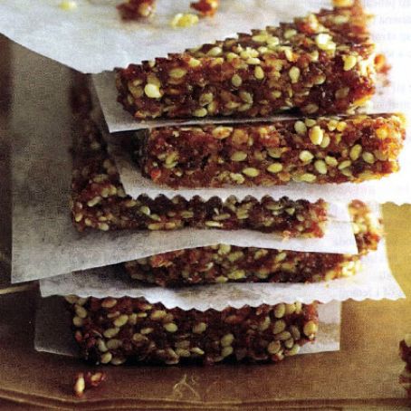 SESAME FRUIT-AND-NUT BARS
