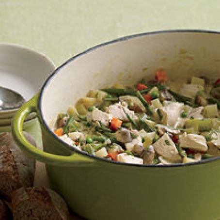 French Spring Chicken Pot