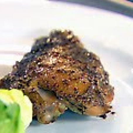 Chick:  Maple Mustard Chicken Thighs  (Ellie Krieger)