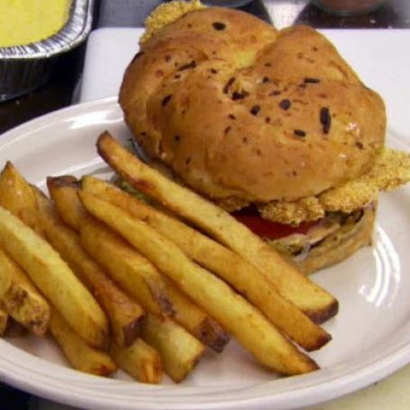 Catfish Sandwich with Remoulade