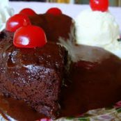 Chocolate Peanut Butter Lava Cake - GF