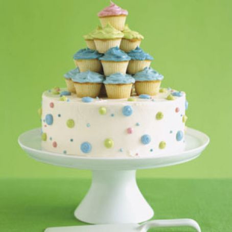 Mini Vanilla Cupcakes