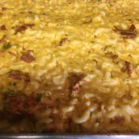 Baked Macaroni, Sauage and cheese