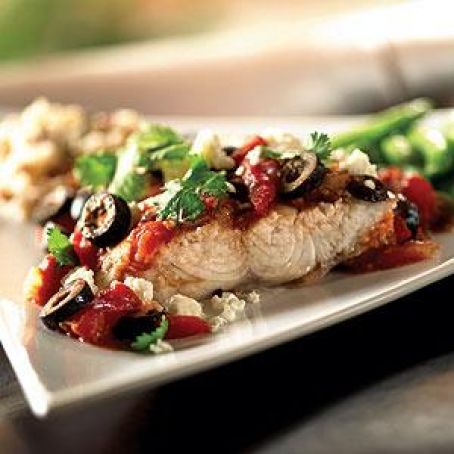 Baked Mediterranean Snapper