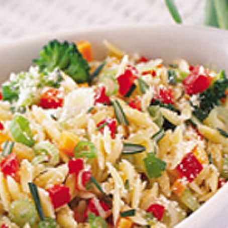 Parmesan Orzo Primavera