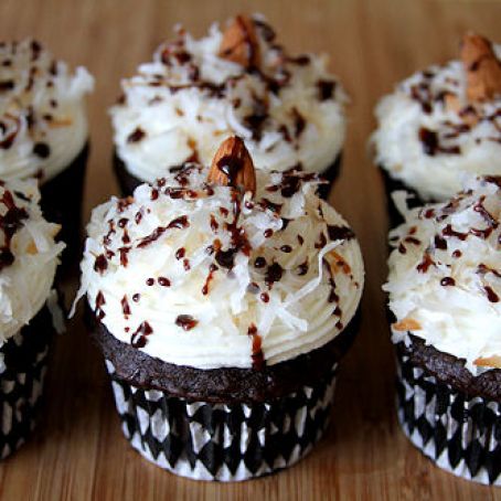 Almond Joy Cupcakes