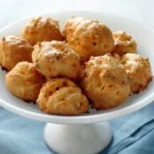 Cheddar-Chive Gougères