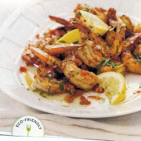 CREOLE SHRIMP WITH GARLIC & LEMON