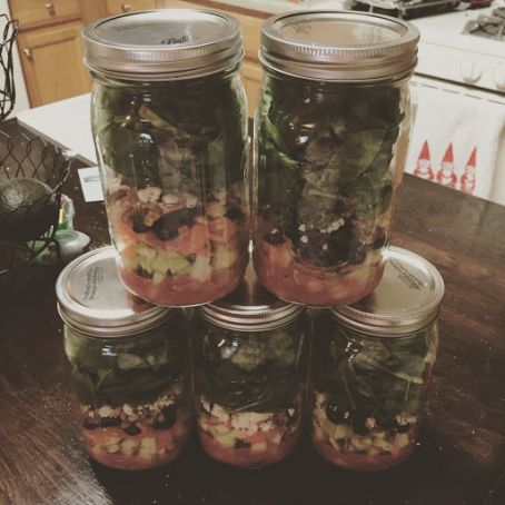 Summer Mason Jar Salad