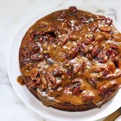 Toasted-Pecan-Torte-with-butterscotch-topping