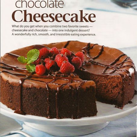 Chocolate Truffle Cheesecake