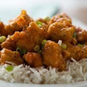 Honey-Agave Chicken with Rice