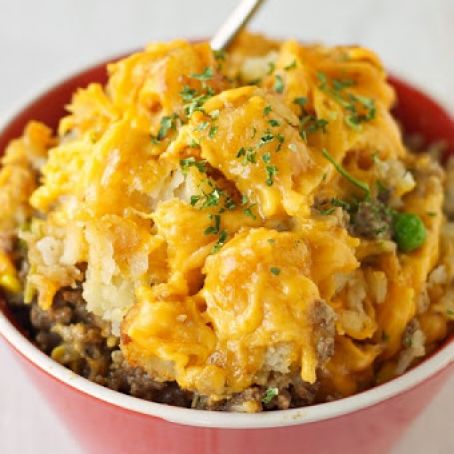 Make-Ahead Cheesy Beef Tater Tot Casserole