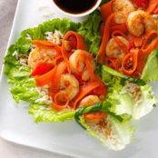 Shrimp Lettuce Wraps