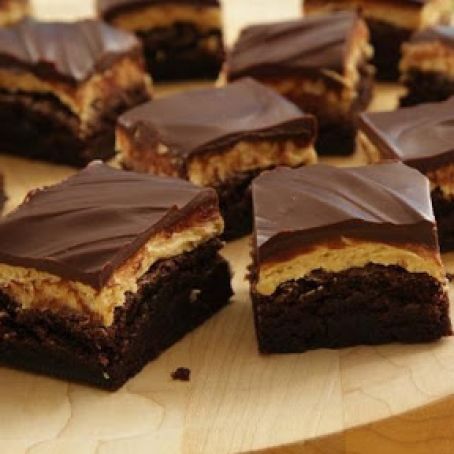 Peanut Butter Truffle Brownies