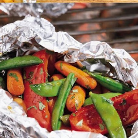 Teriyaki Summer Vegetable Packets