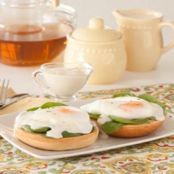 Eggs Florentine Bagels