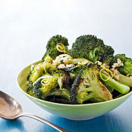 Roasted Broccoli with Toasted Garlic