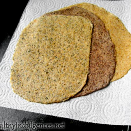 Low Carb Gluten-free Wraps~4g net carbs per wrap