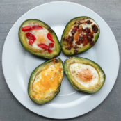 Baked Avocado Eggs