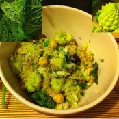 Reboot - Meal - Lemony Bulgur Wheat w/Romanesco & Savoy Cabbage