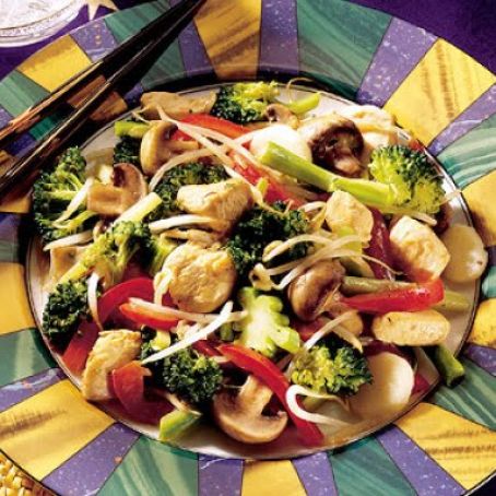 Broccoli Chicken Stir-Fry