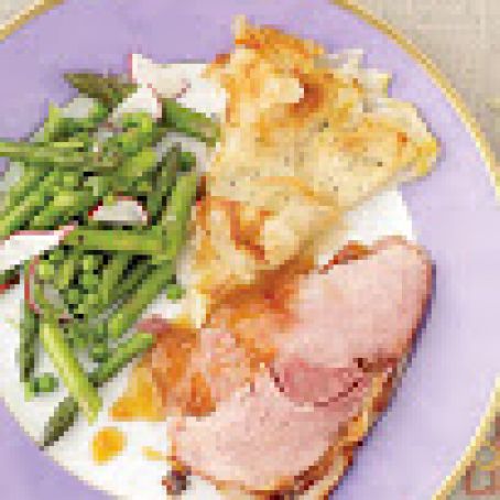 Leek and Potato Galette