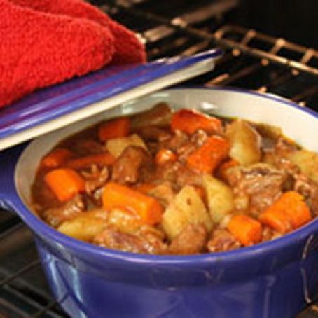 Wintry Baked Beef Stew      ♥