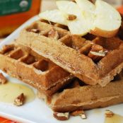 Apple Coconut Waffles