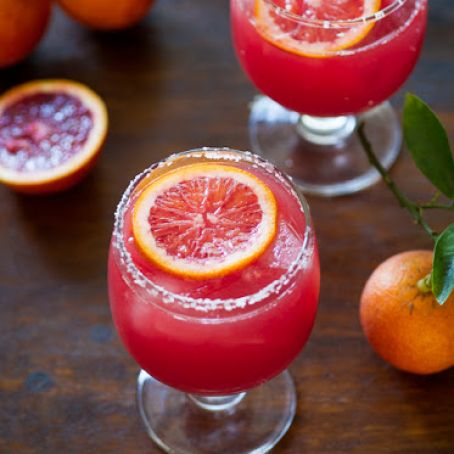 Blood Orange Margarita with Bitters
