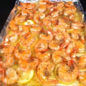 Shrimp in butter and Italian Seasoning