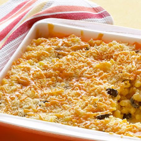 Mac & Cheese with Ripe Olives