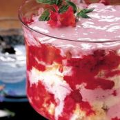Easy Raspberry Trifle