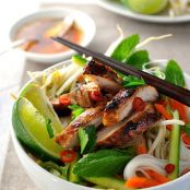 NOODLES-Vietnamese Chicken/Pork/Beef or Seafood Noodle Bowl