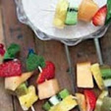 Honey-Yogurt Dip with Fresh Fruit