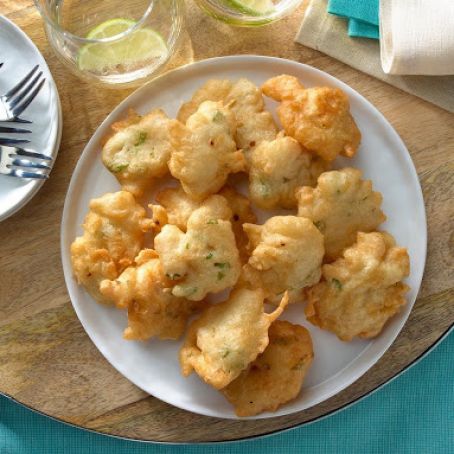 Bacalaítos - Fried Codfish Fritters